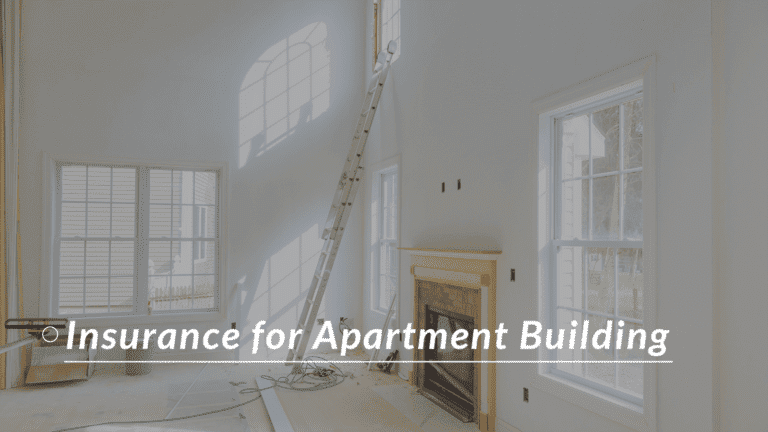 insurance for apartment building